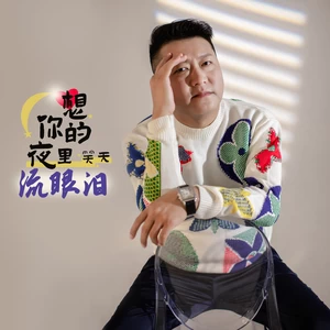 想你的夜里流眼泪(伴奏)-笑天