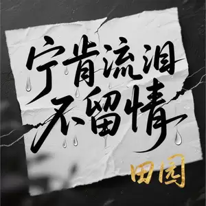 宁肯流泪不留情(伴奏)-田园