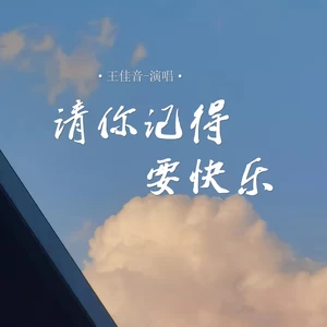 请你记得要快乐(伴奏)
