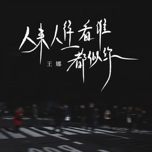 人来人往看谁都似你(伴奏)-王娜